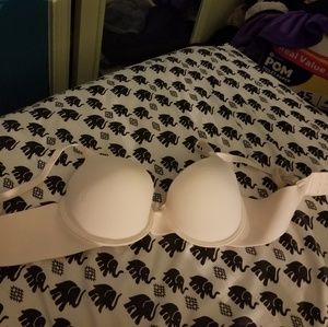 (2)MARILYN MONROE White and pink with flowers bras